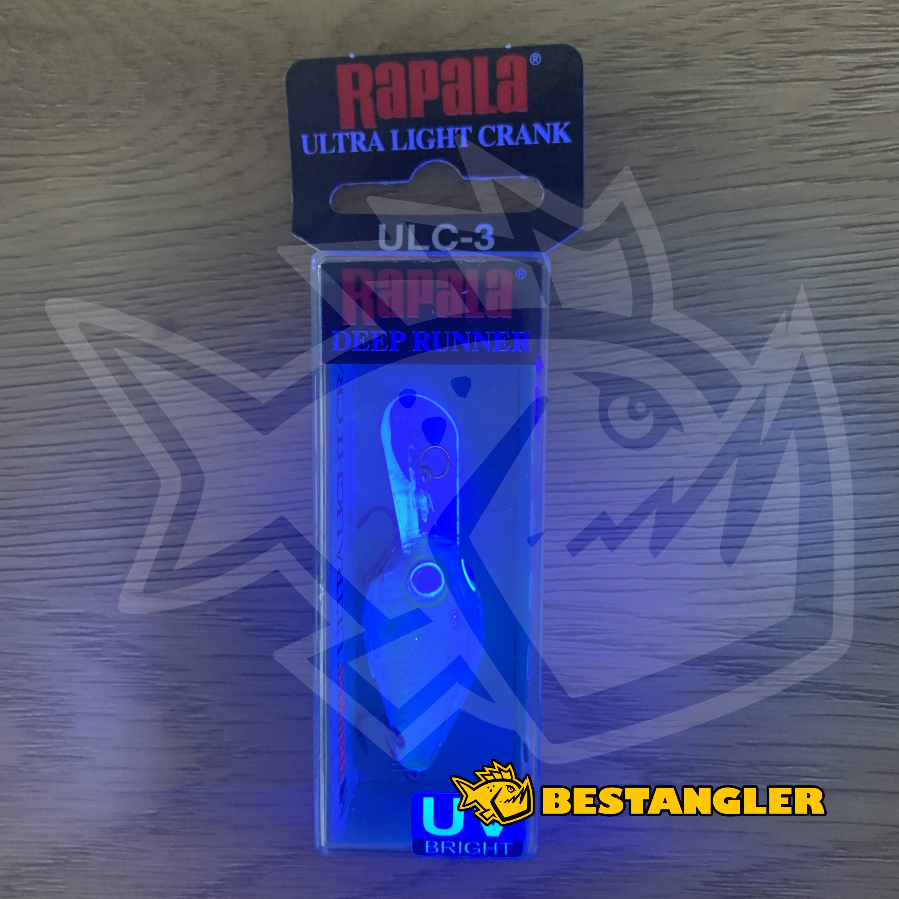 Rapala Ultra Light Crank 30mm Crankbait Fishing Lure #Glass Lucent Tiger UV