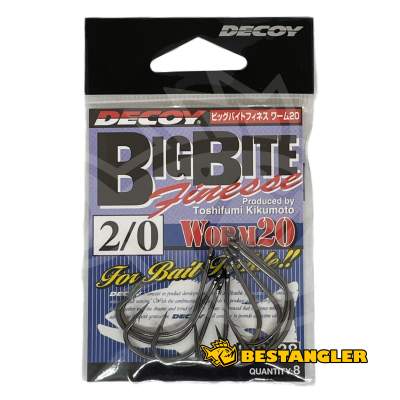 Decoy Worm 20 BigBite Finesse Worm Hook – Profisho Tackle