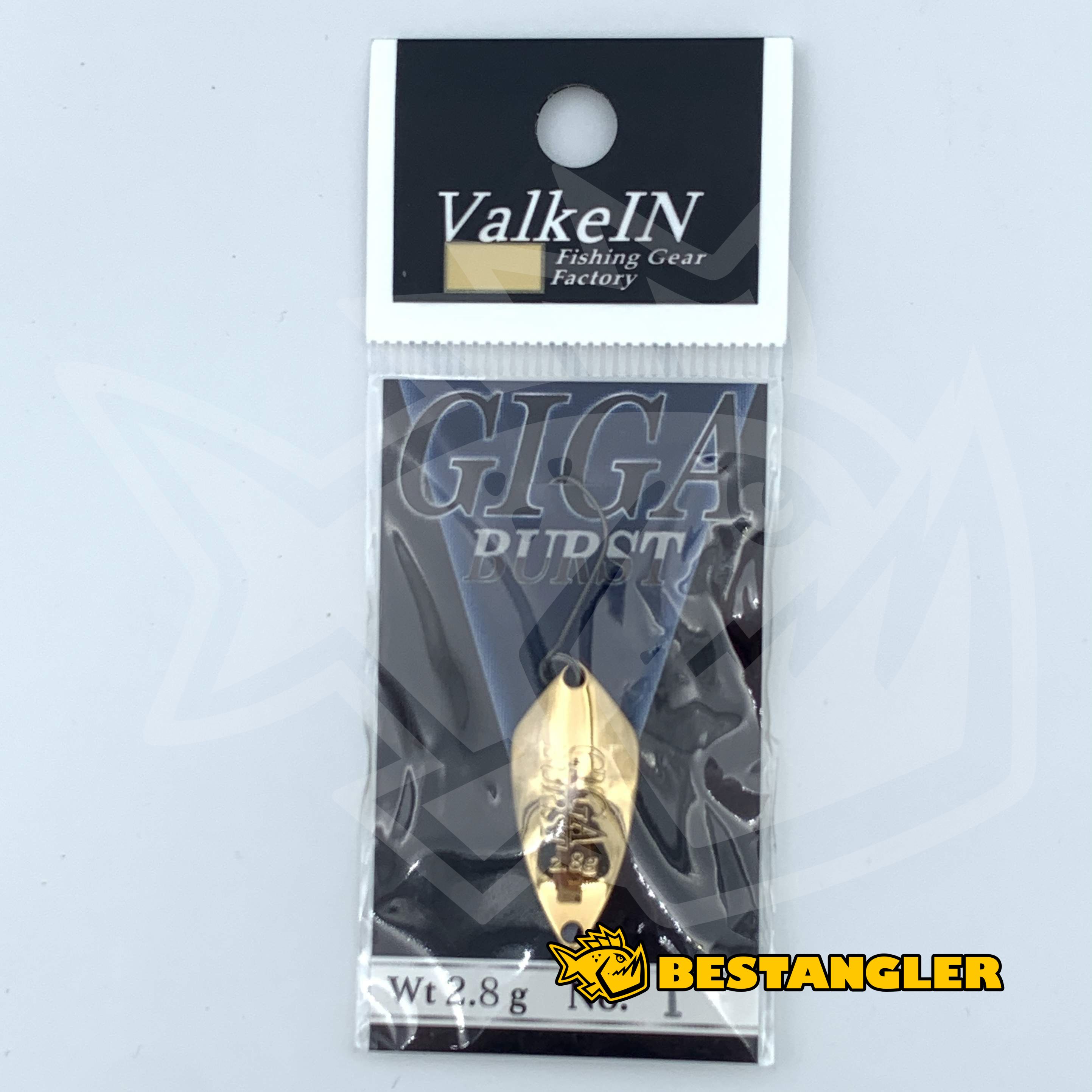 ValkeIN Trout Fishing Metal Spoon Lure GIGA BURST 2.8g