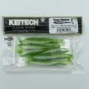 Keitech Easy Shiner 3" Chartreuse Pepper Shad - CT#30