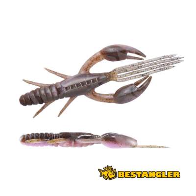 O.S.P DoLive Craw 2" Green Pumpkin/Pink & Red Flake TW155