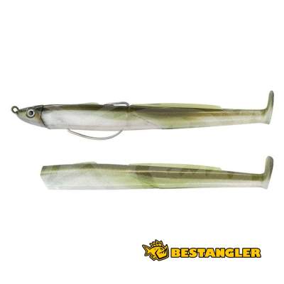 Fiiish Black Eel n°2 110 mm Combo Shallow + Body - 4g - Khaki