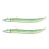 Fiiish Crazy Sand Eel n°1 100 mm Double Combo Offshore - 10g - Pearl Green