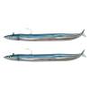 Fiiish Crazy Sand Eel n°2 120 mm Double Combo Offshore - 15g - Pearl Blue