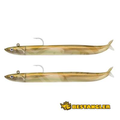 Fiiish Crazy Sand Eel n°2 120 mm Double Combo Offshore - 15g - Gold - CSE801