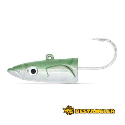 Fiiish Crazy Sand Eel n°3 150 mm Heads Deep 2x - 30g - Pearl Green