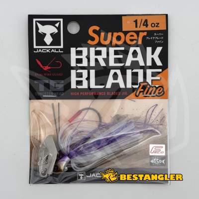 Jackall Super Break Blade Fine 1/4 oz 7 g Clear Wakasagi