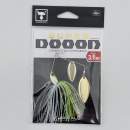 Jackall Super Dooon 3/8 oz 10.5 g Chartreuse Back White