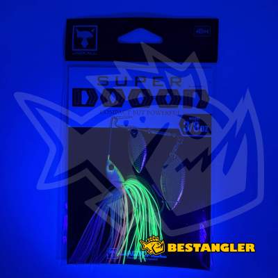 Jackall Super Dooon 3/8 oz 10.5 g Stealth Natural Chartreuse - UV