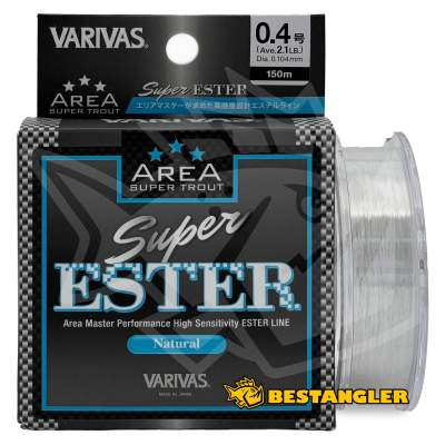 Varivas Super Trout Area Super Ester 150 m Natural