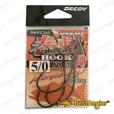 DECOY Worm 30 Makisasu Hook #5/0
