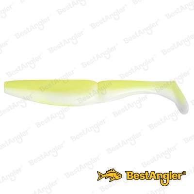 Sawamura One Up Shad 4" #147 White Chart