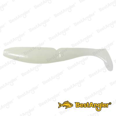 Sawamura One Up Shad 4" #079 Glow White