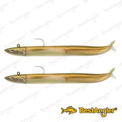 Fiiish Crazy Sand Eel n°2 120 mm Double Combo Offshore - 15g - Gold