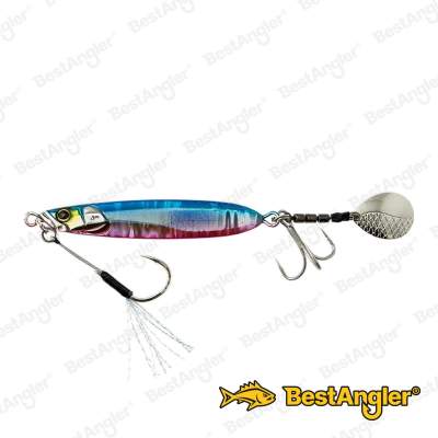 Jackall Big Backer E-Blade 15g Blue & Pink