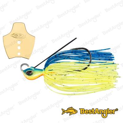 O.S.P Metal Blade Jig 3/8 oz 10 g Chart Blue Back BJ53