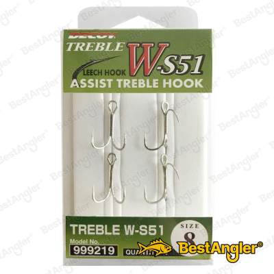 DECOY W-S51 Assist Treble Hook
