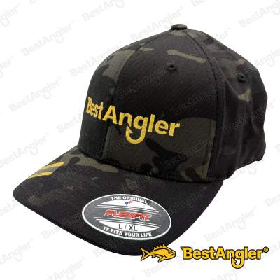 BestAngler Flexfit cap black multicam