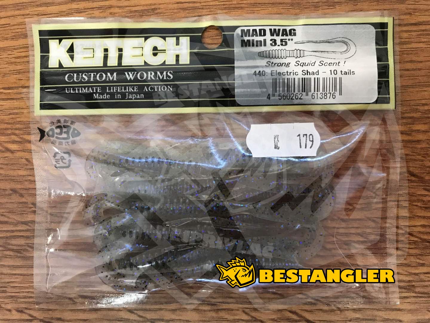 Keitech Mad Wag 3.5 Electric Shad