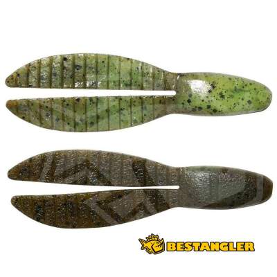 Keitech Flex Chunk 4" Large Green Pumpkin Chartreuse