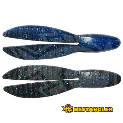 Keitech Flex Chunk 4" Large Black Blue