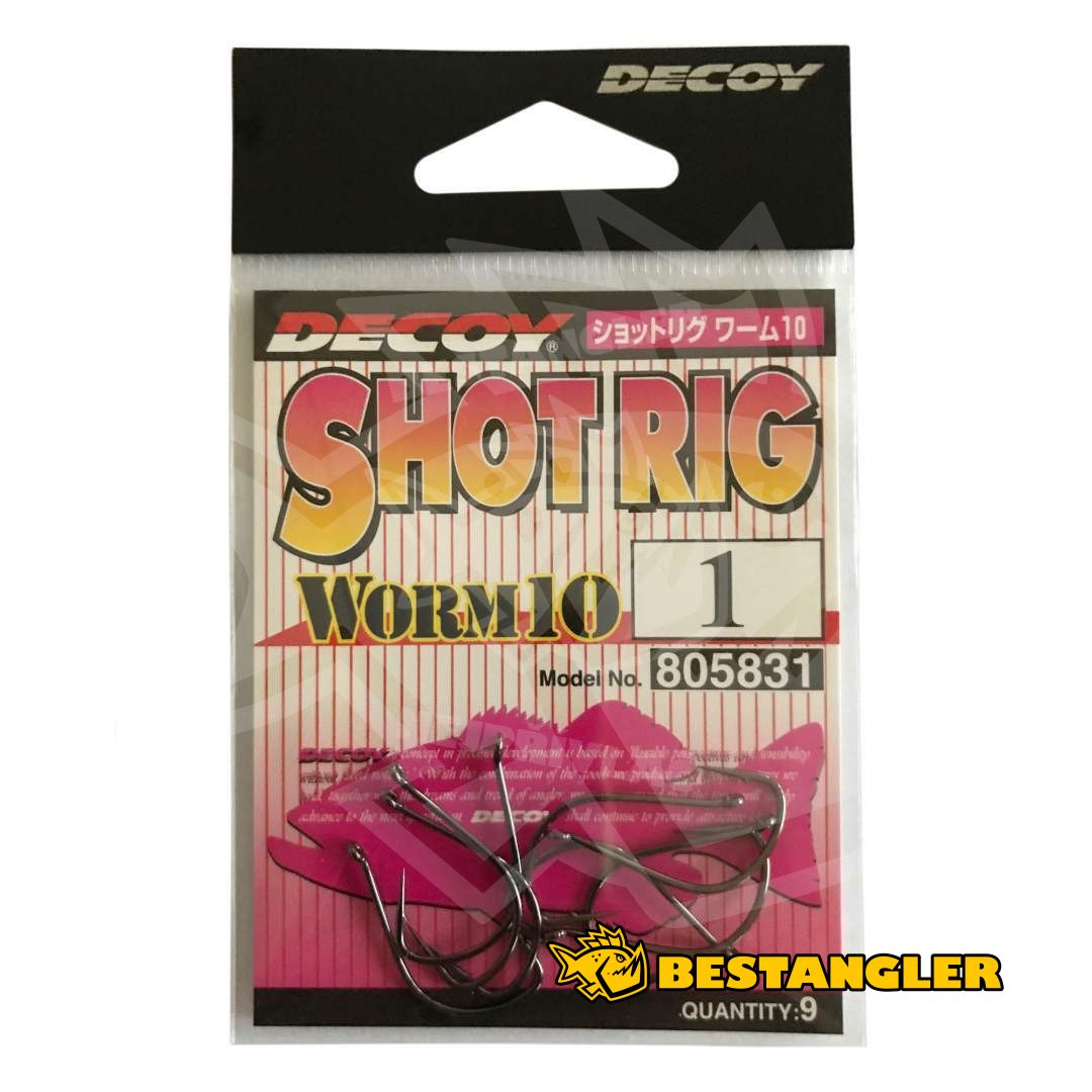 Katsuichi Decoy Worm 10 Shot Rig 2 : : Sports & Outdoors