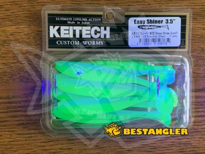 Keitech Easy Shiner 3.5" Electric Chart - LT#41 - UV