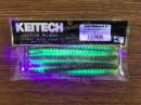 Keitech Easy Shaker 5.5" Green Pumpkin / Chartreuse - #401 - UV