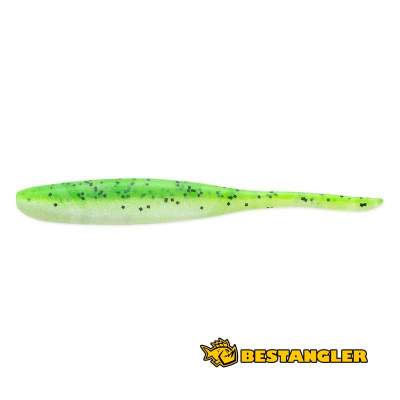 Keitech Shad Impact 4" Chartreuse Pepper Shad