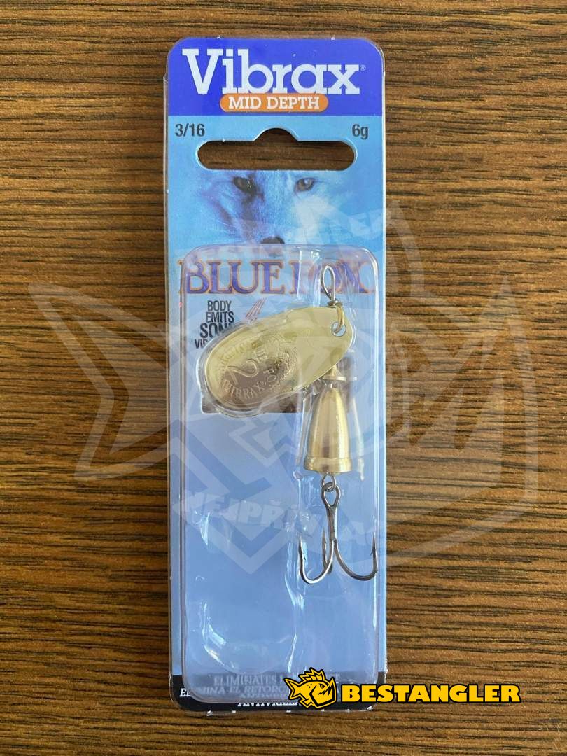 Blue Fox Classic Vibrax Spinner Bleeding Gold; 2