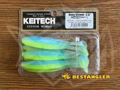 Keitech Easy Shiner 3.5" Ice Chartreuse - PAL#03