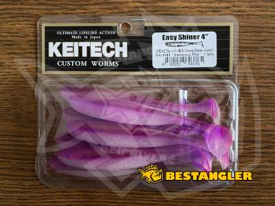 Keitech Easy Shiner 4" Glamorous Pink - PAL#14