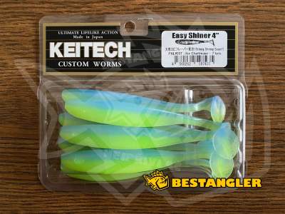 Keitech Easy Shiner 4" Ice Chartreuse - PAL#03
