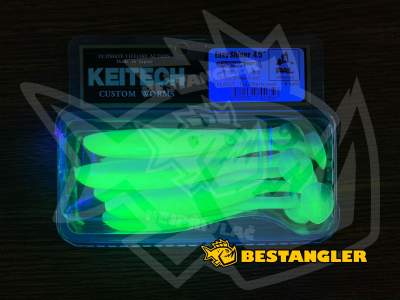 Keitech Easy Shiner 4.5" Ice Chartreuse - PAL#03 - UV