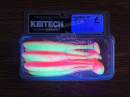 Keitech Easy Shiner 4.5" Glamorous Pink - PAL#14 - UV