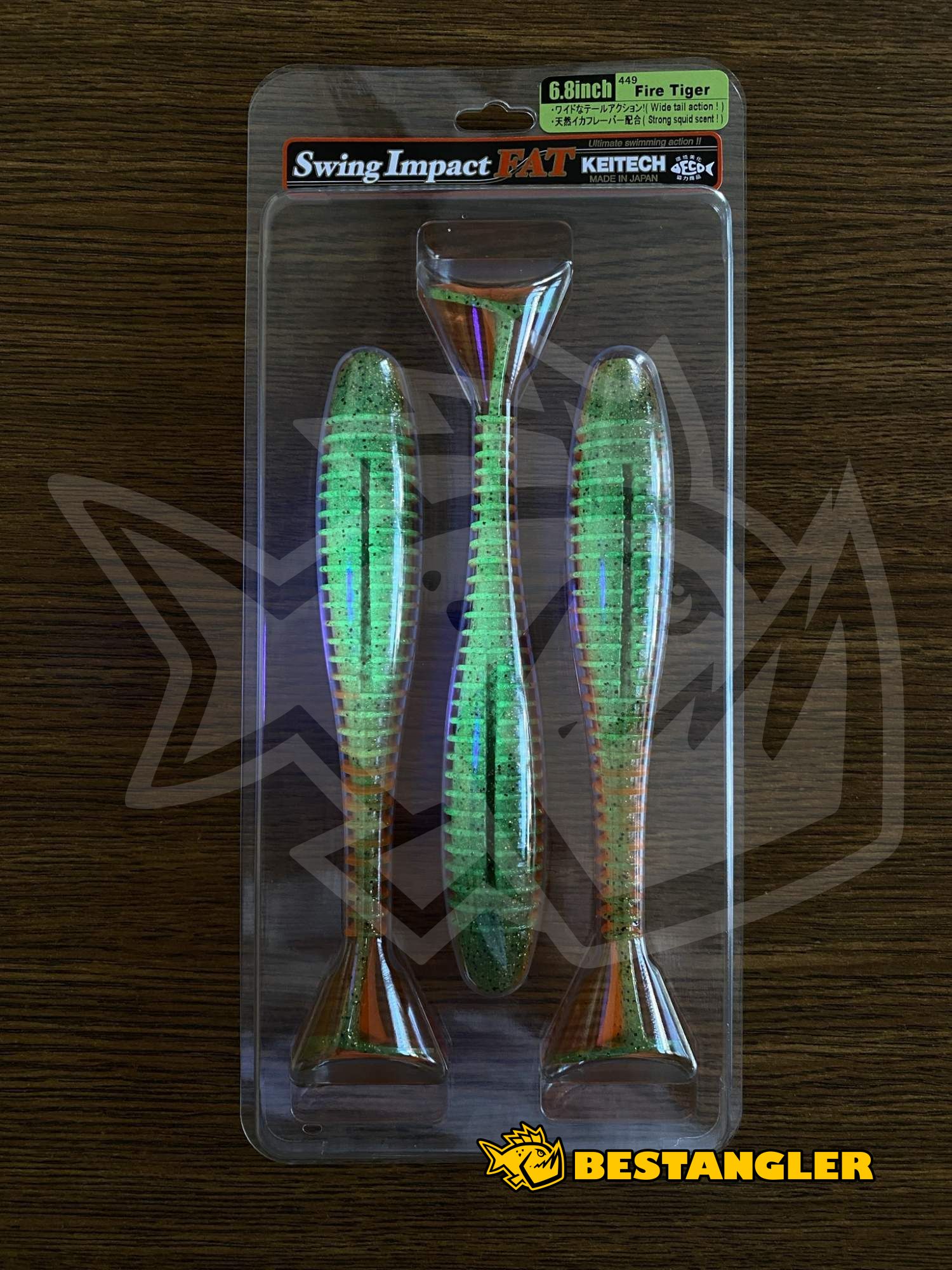 Keitech FAT Swing Impact 6.8 Golden Goby