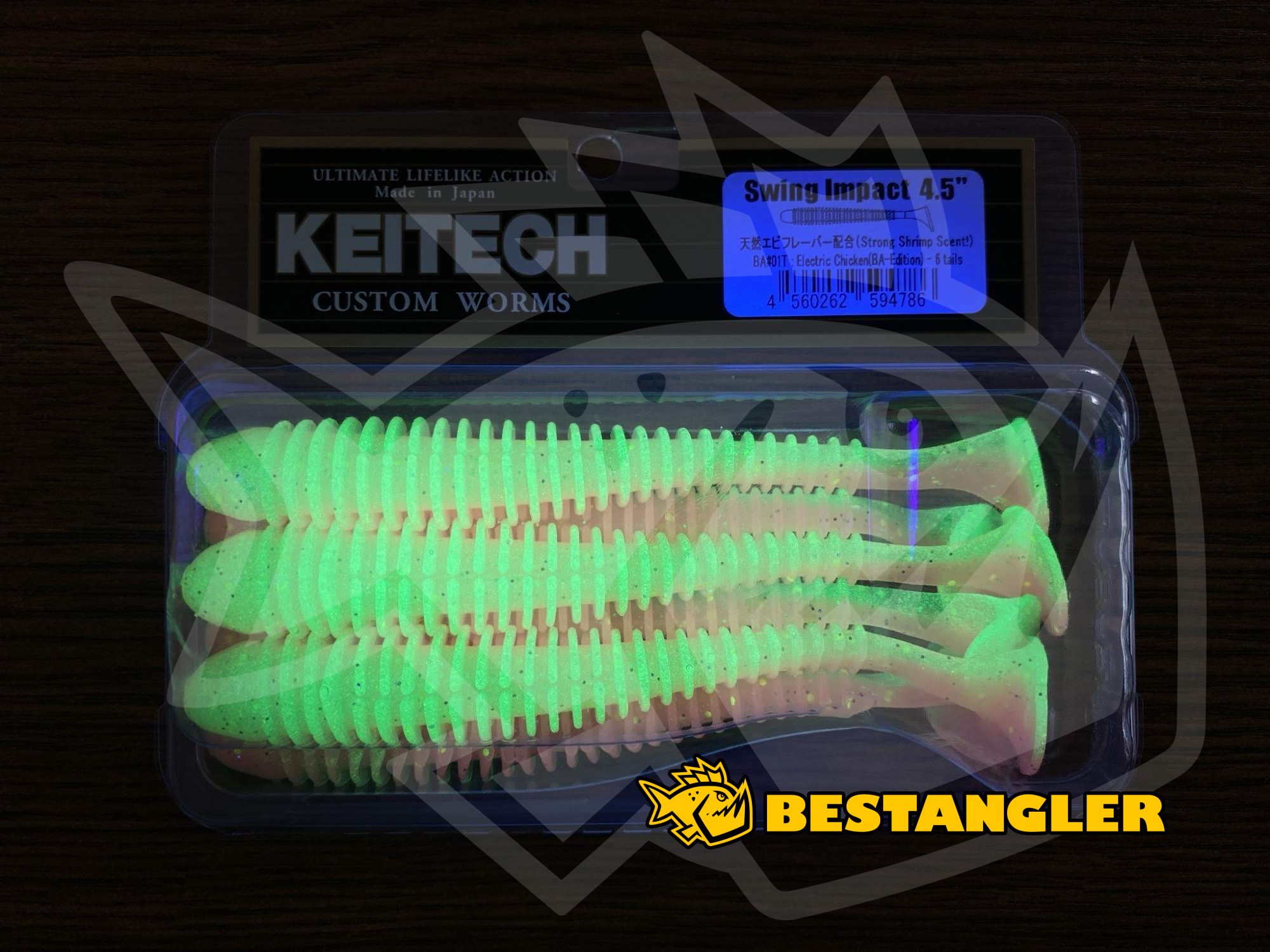 Keitech Swing Impact 4.5 Electric Chicken