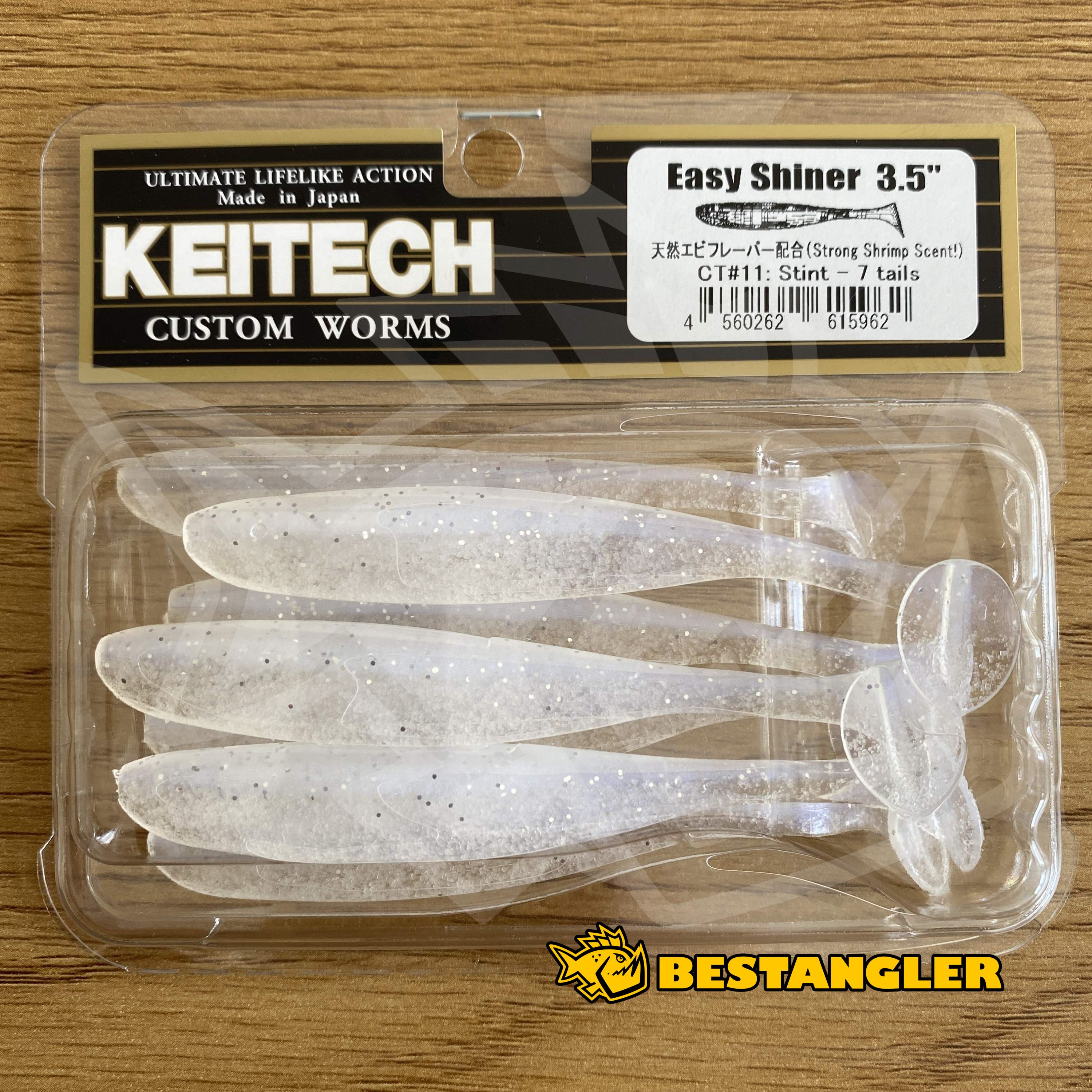 Keitech Easy Shiner, 3.5 in