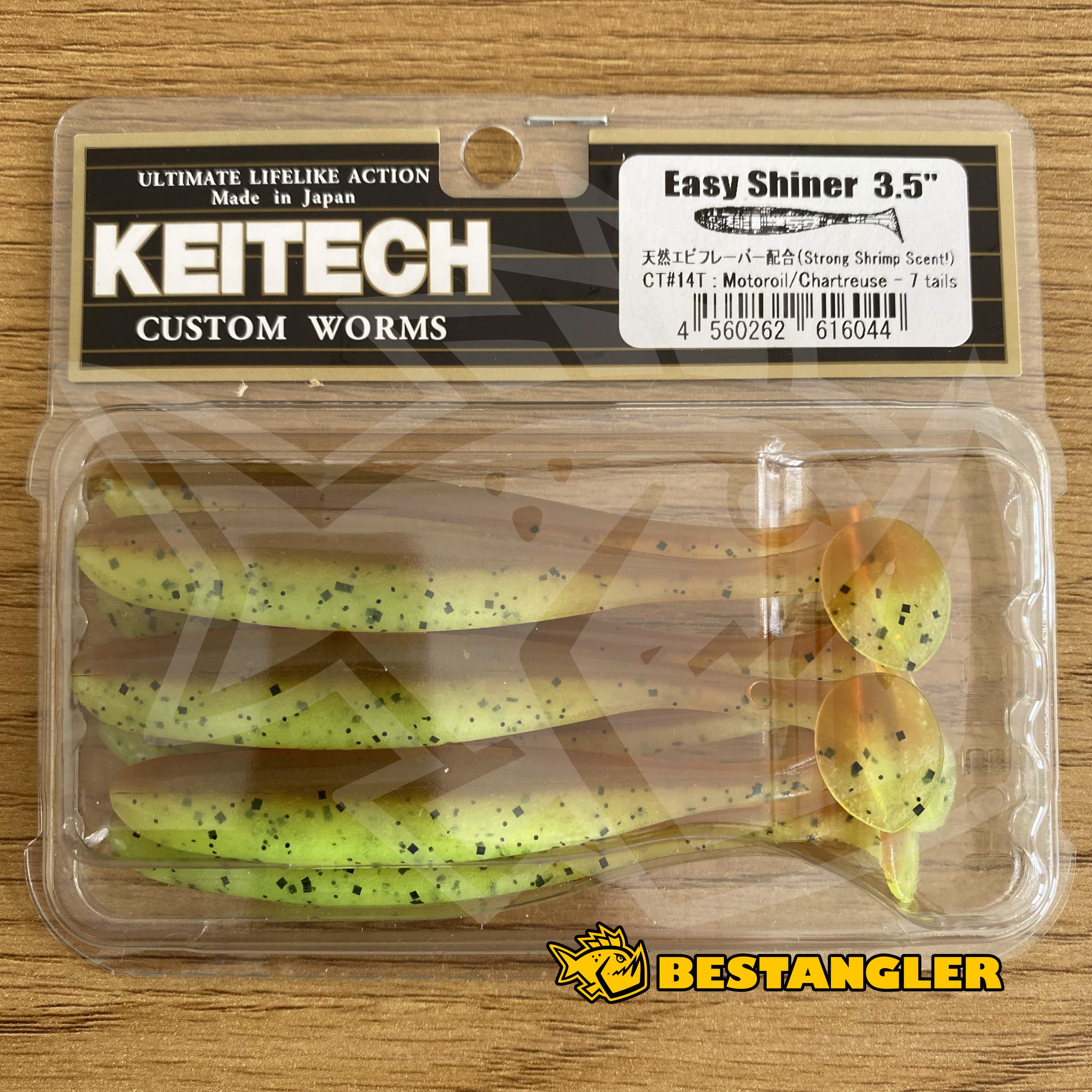 Keitech Easy Shiner] The best of the best. [Review and fish] 
