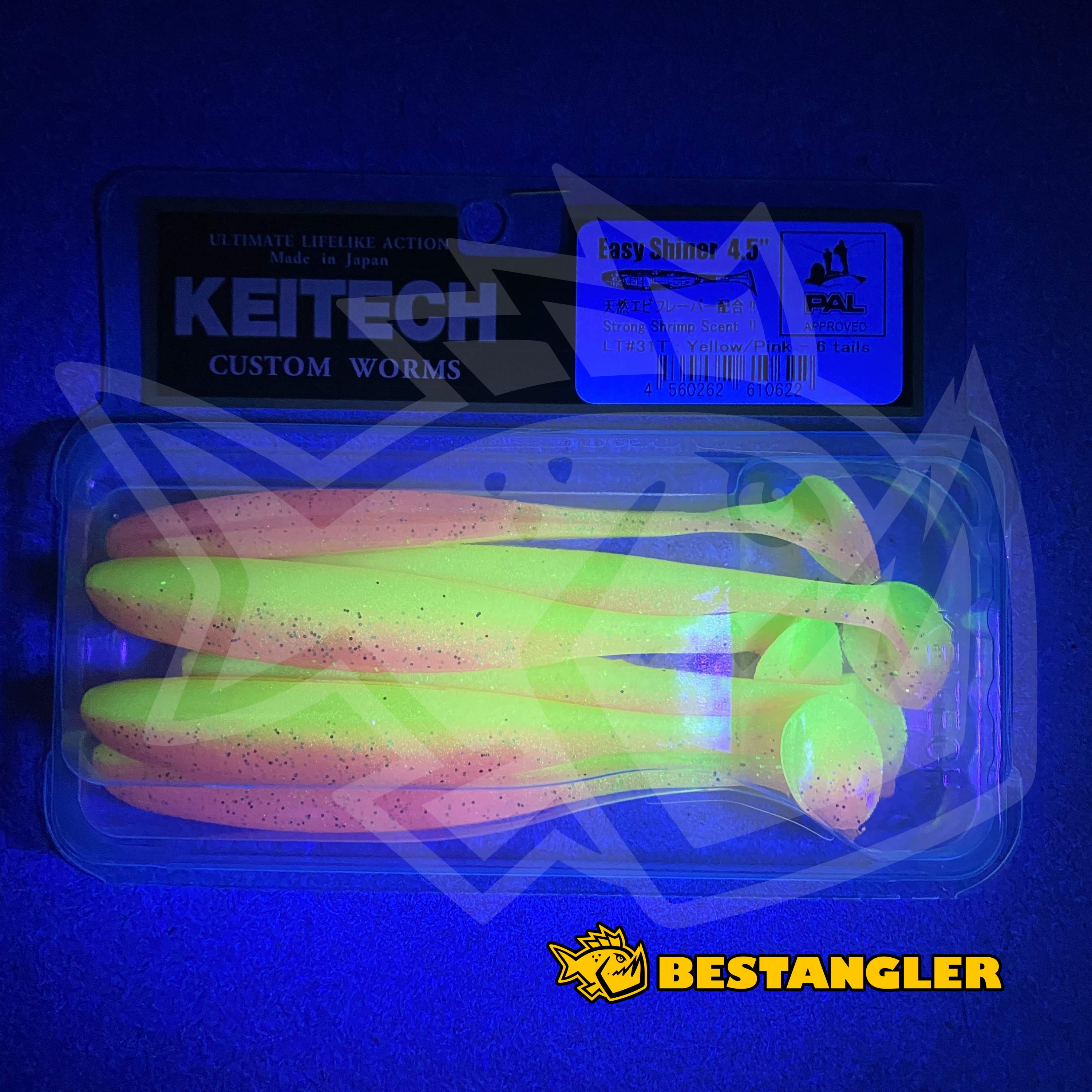 Keitech Easy Shiner 4.5 Fire Perch