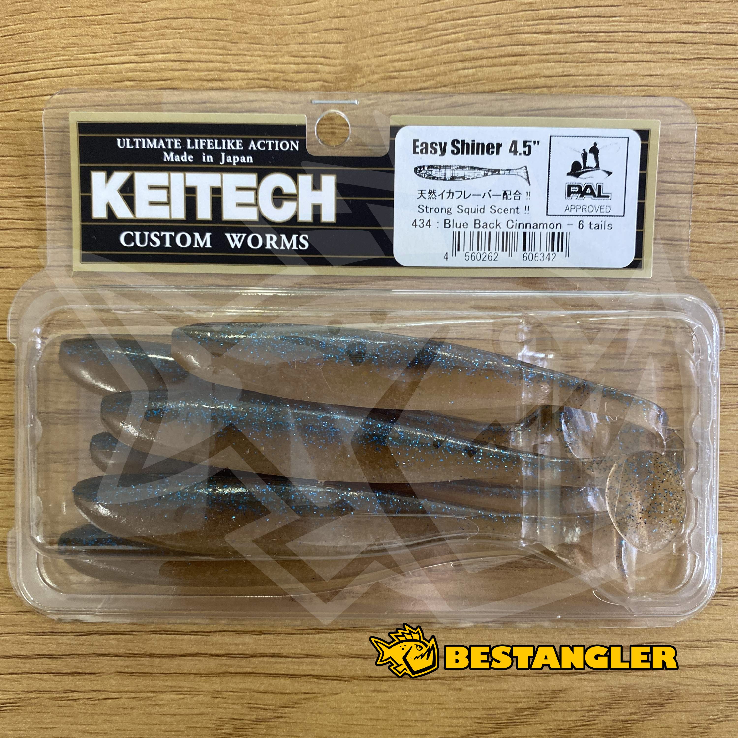 Keitech Easy Shiner 4.5 Natural Craw