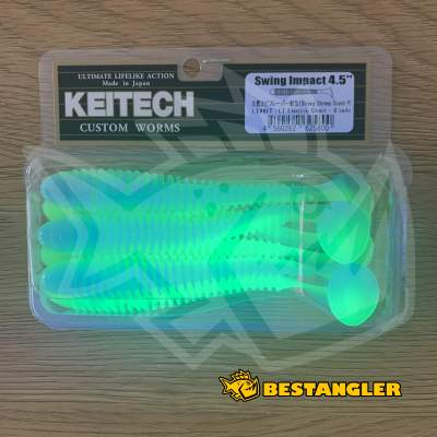 Keitech Swing Impact 4.5" Electric Chart - LT#41 - UV